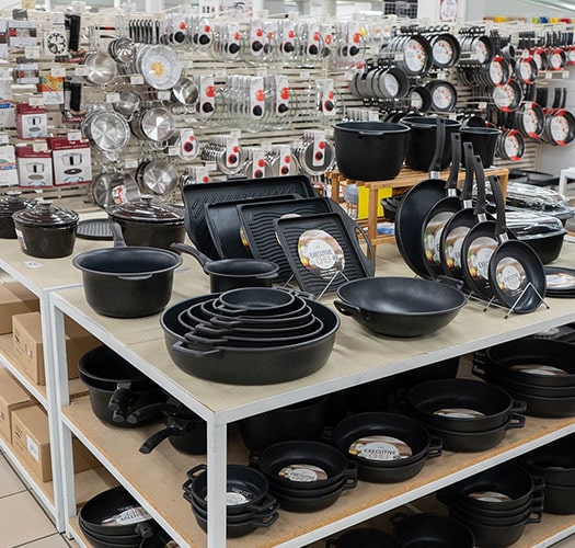 Padelle e pentole antiaderenti Metalmark qualità