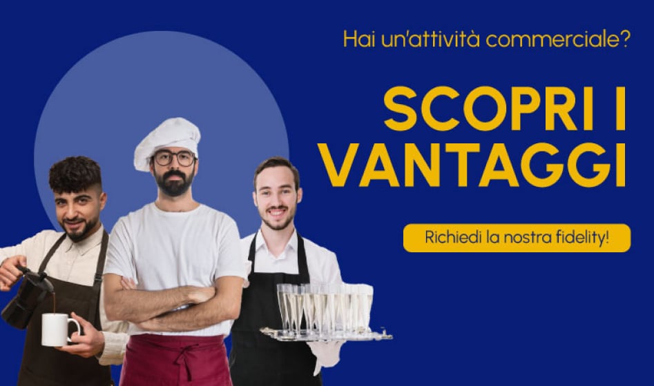 Vantaggi attività commerciali Metalmark